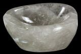 Polished Quartz Bowl - Madagascar #120197-2